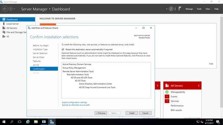 Active Directory Domain Services