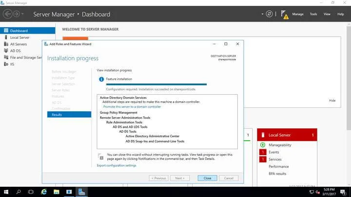 Active Directory Domain Services