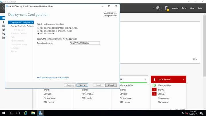 Active Directory Domain Services