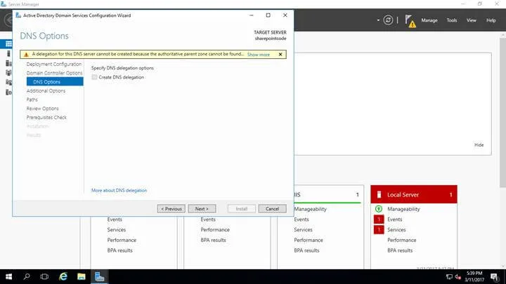 Active Directory Domain Services