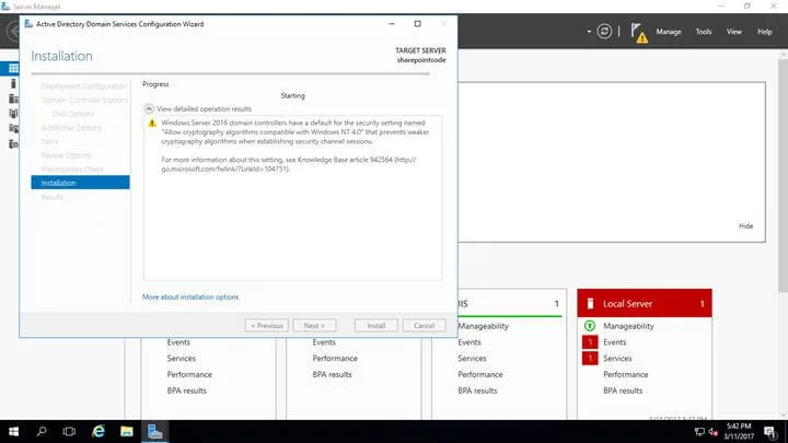 Active Directory Domain Services