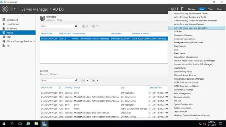 Active Directory Domain Services