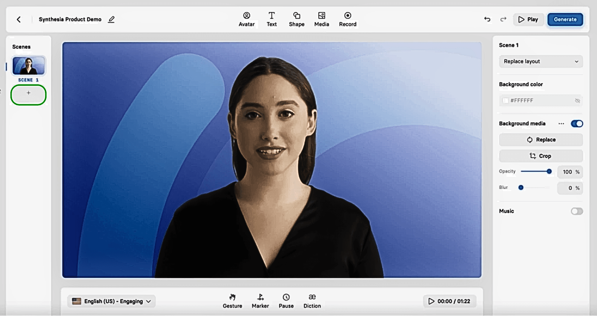 Synthesia AI Video Generator