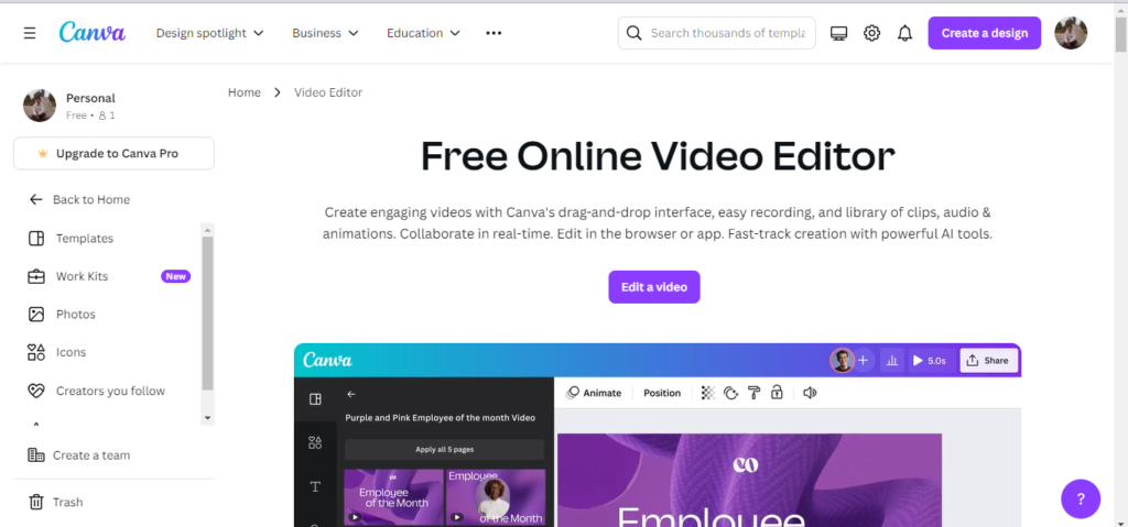 best free Video Editing Software