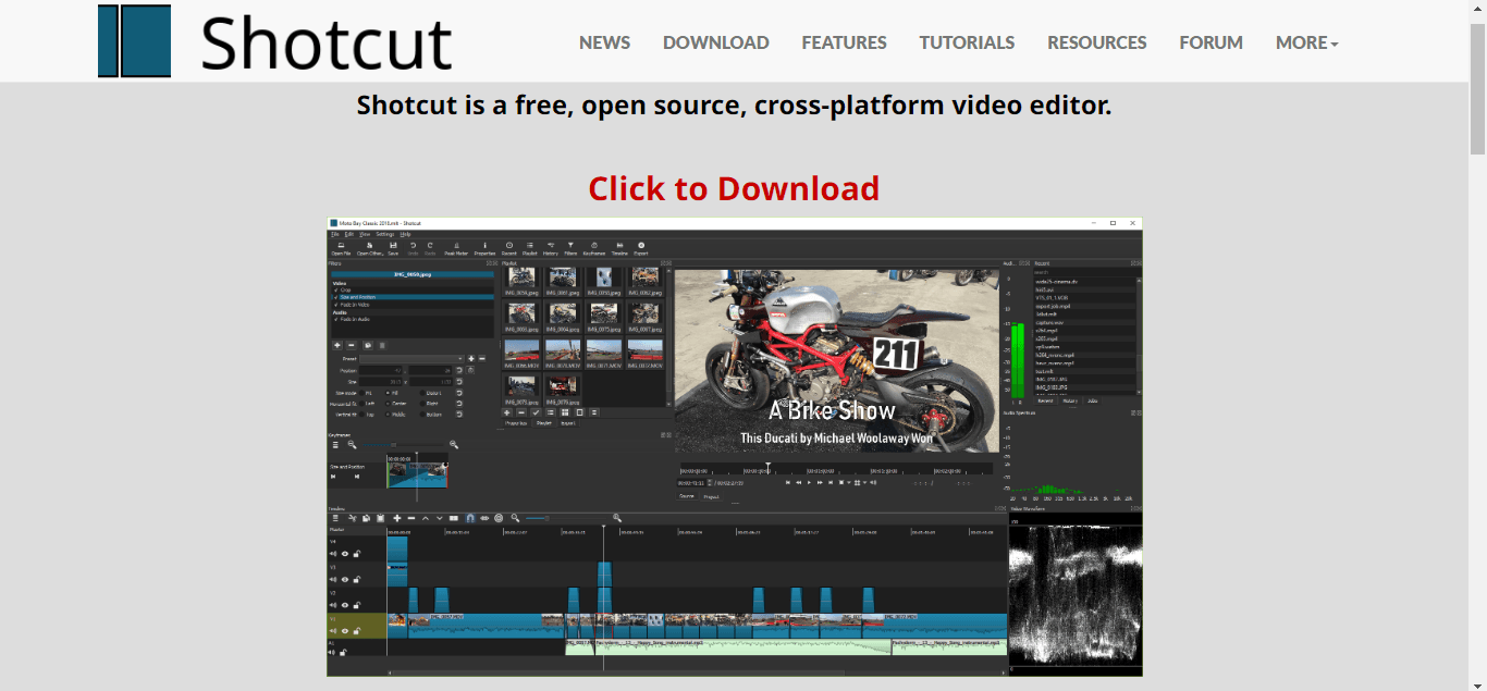 best free Video Editing Software